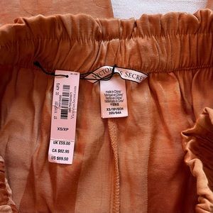Victoria’s Secret NWT Copper Color, Wide Leg, Elastic Waist Pants, size XS